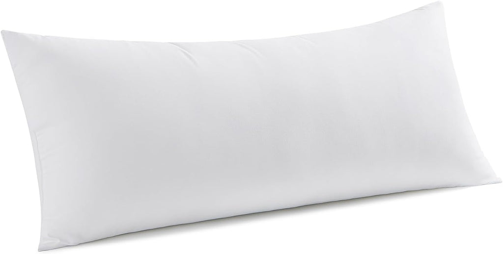MIULEE 14x36 Throw Pillow Insert, Virgin Microfiber Pillow for Couch Bed