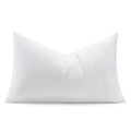 puredown® Feather Throw Pillow Inserts 22 x 22 (Pack of 2, White), Big Throw Pillows for Floor, Couch, Bed, Machine Washable