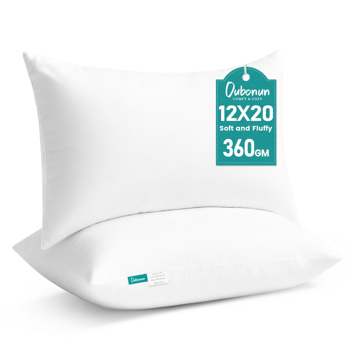 Oubonun 18 x 18 Throw Pillow Inserts