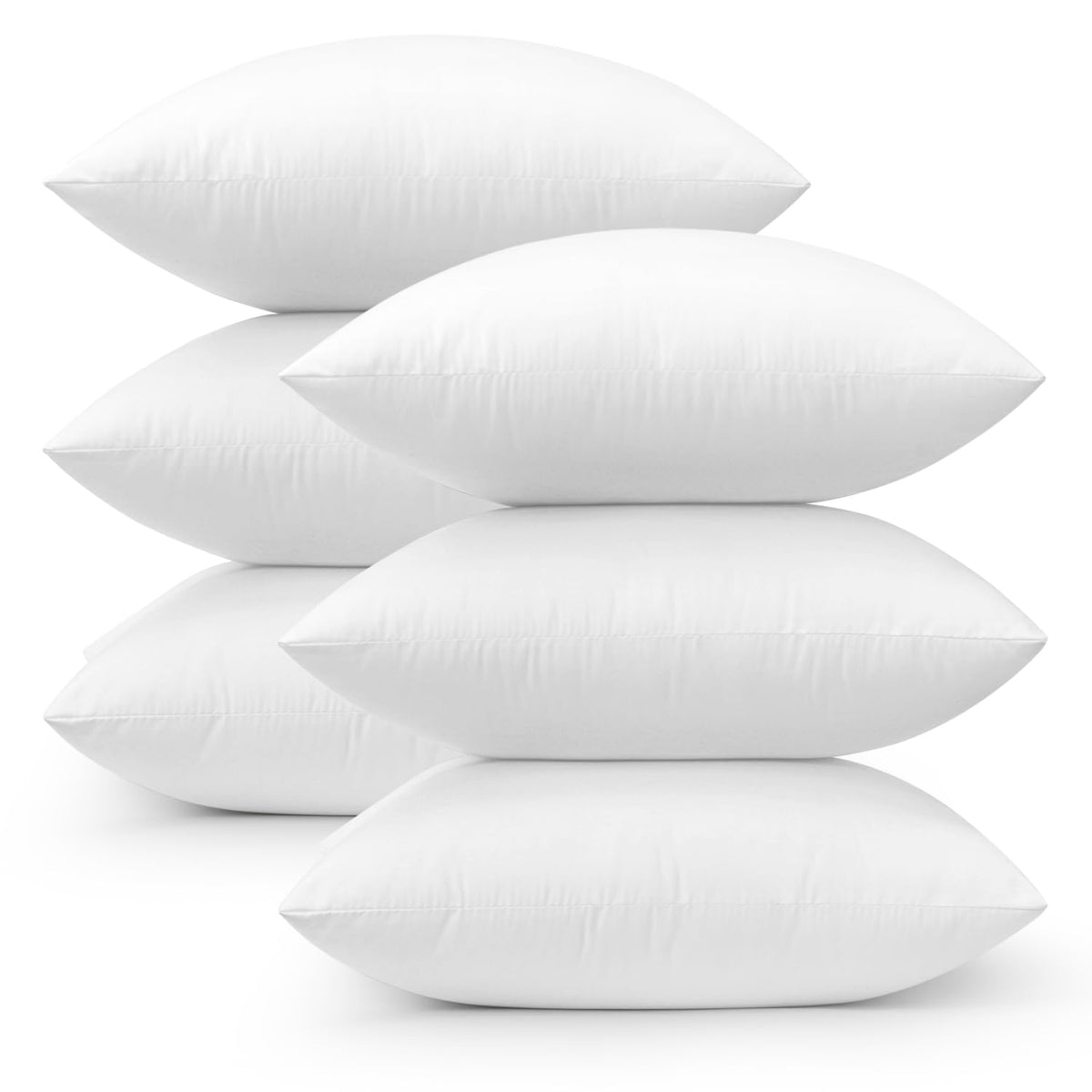 MIULEE 20x20 Throw Pillows Inserts 2 Pack, Decorative Pillows for Couch Bed