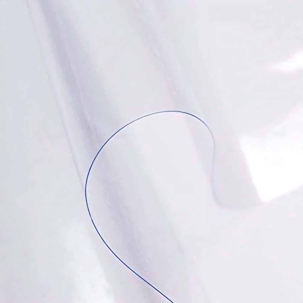 sancua Clear Plastic Table Cover Protector Waterproof Tablecloth 54x78 Inch