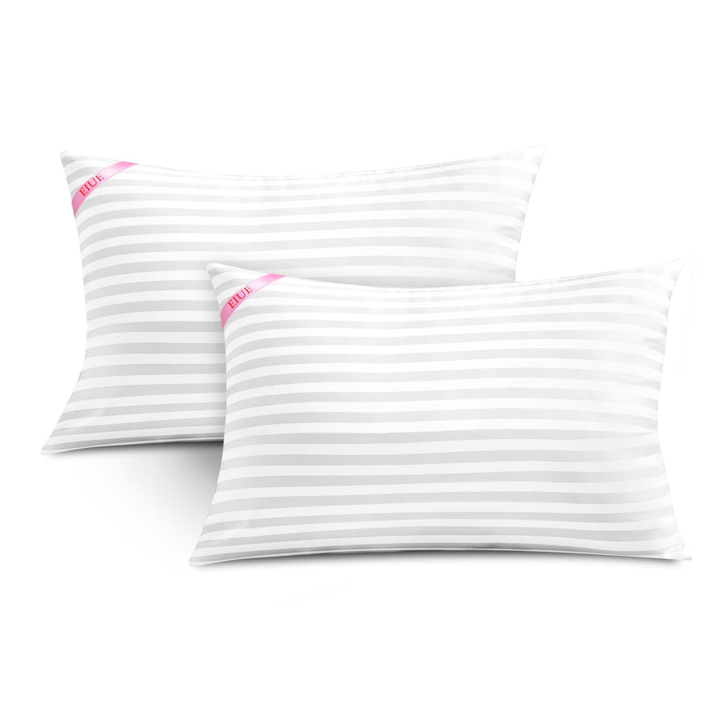 EIUE Throw Pillow Inserts, Machine Washable Pillows,Premium Polyester Fiber Fill for Sofa Bed & Decorative Cushions (White, 18x18inch)