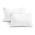 EIUE Throw Pillow Inserts, Machine Washable Pillows,Premium Polyester Fiber Fill for Sofa Bed & Decorative Cushions (White, 18x18inch)