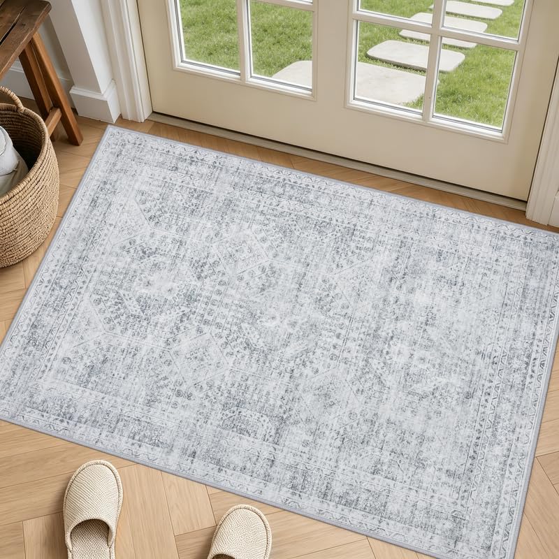 8x10 Area Rugs Living Room: Bedroom Neutral Washable Carpet Beige
