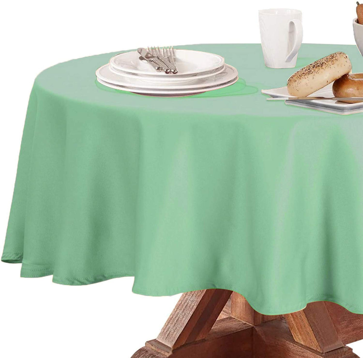 Obstal Rectangle Table Cloth, Navy Blue, 60 x 84 Inch
