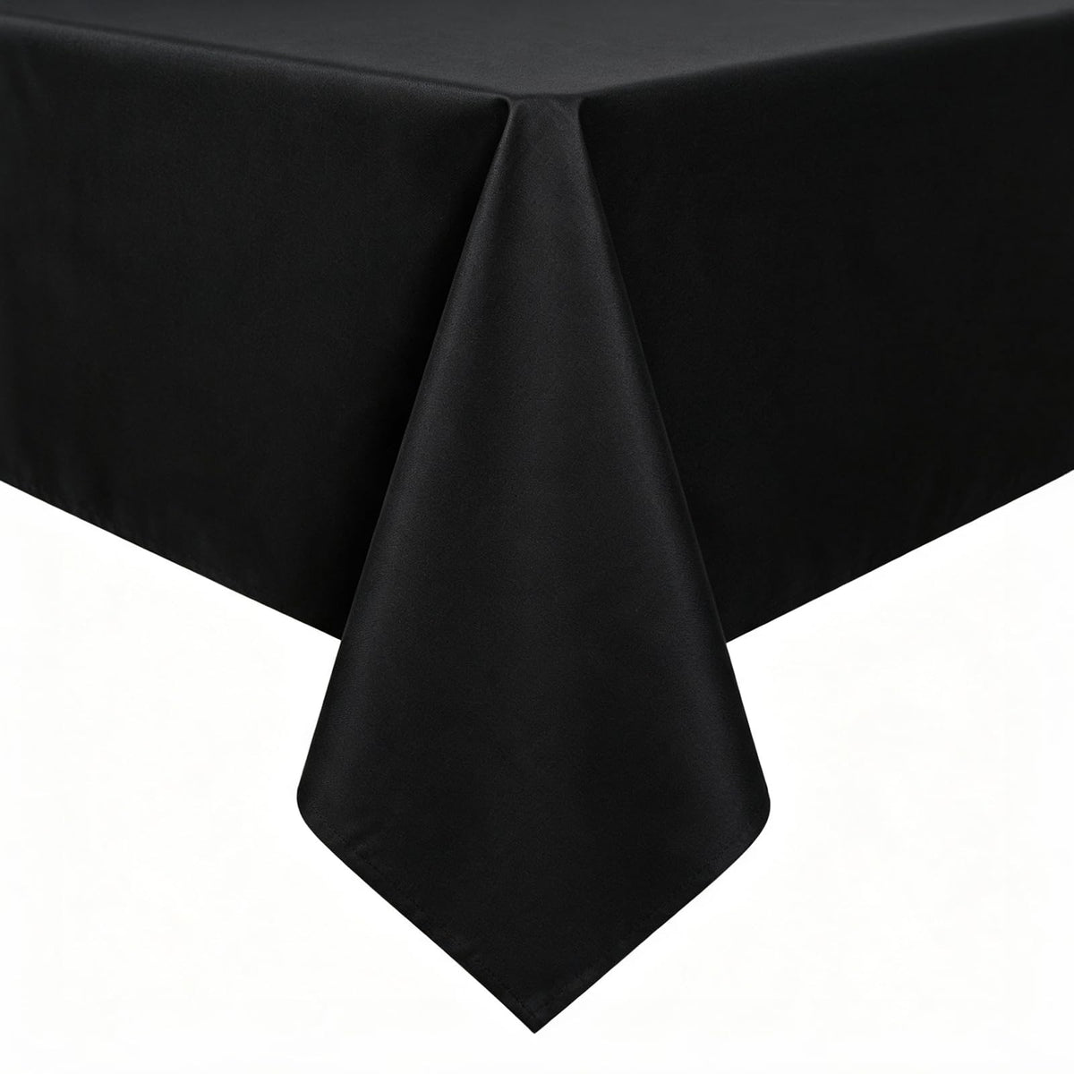 MRJ 70 Inch Round White Tablecloth Stain and Wrinkle Resistant Washable Polyester Table Cloth for Restaurant Hotel Wedding