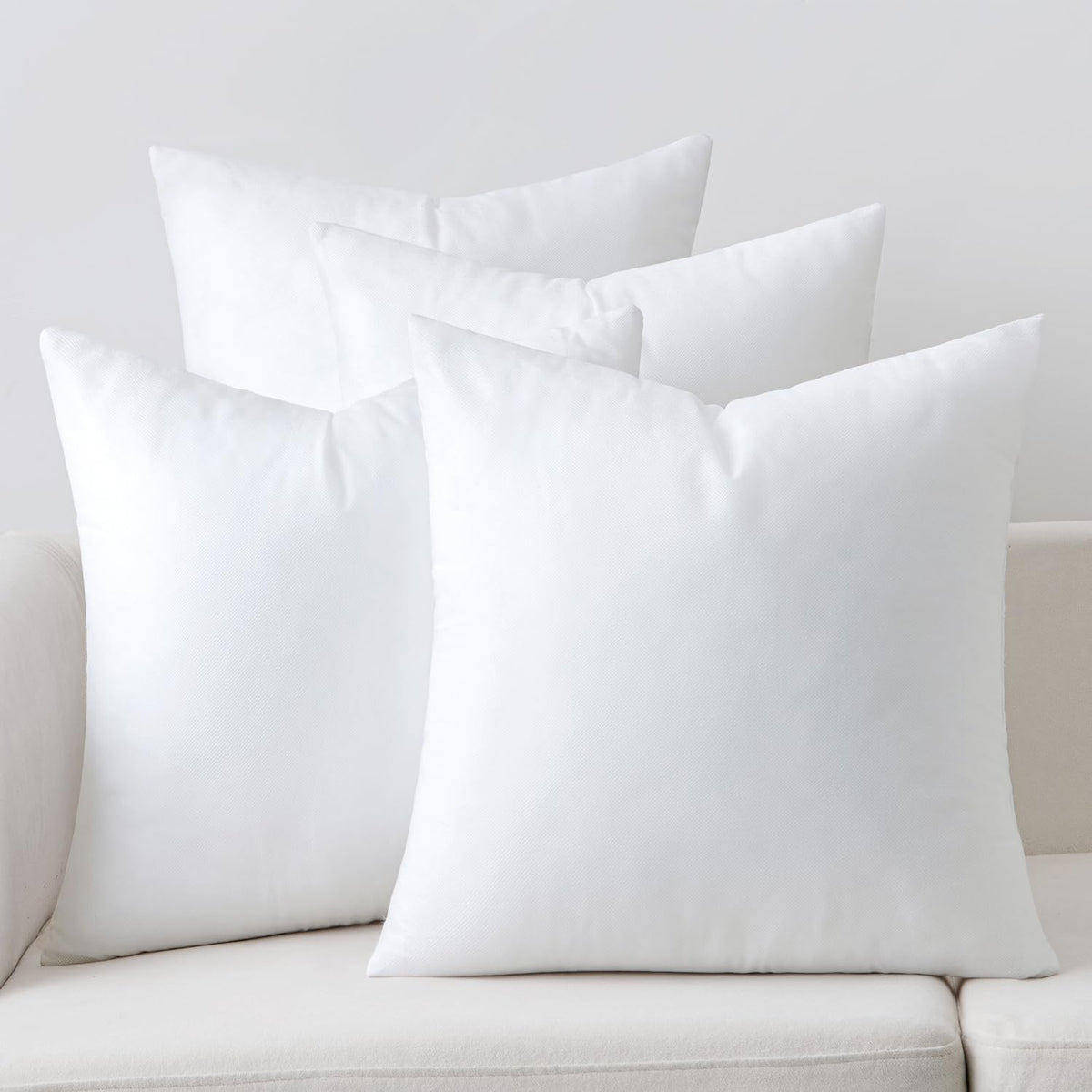 MIULEE Pillow Insert 12x20 Inch Decorative Rectangle Throw Pillow Insert