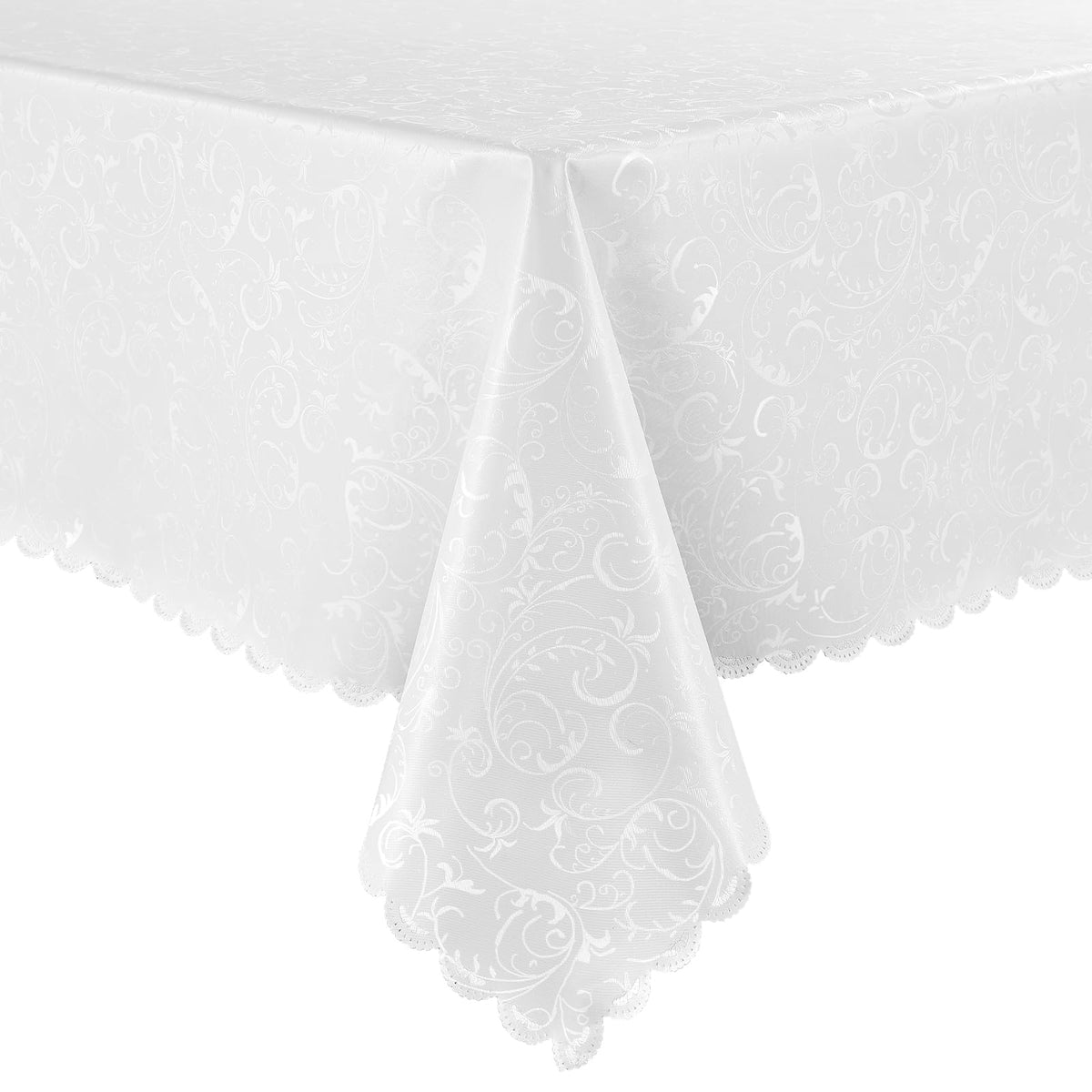 Smiry Rectangle Waterproof Heavy Duty Vinyl Tablecloths, 60 x 84 Inch