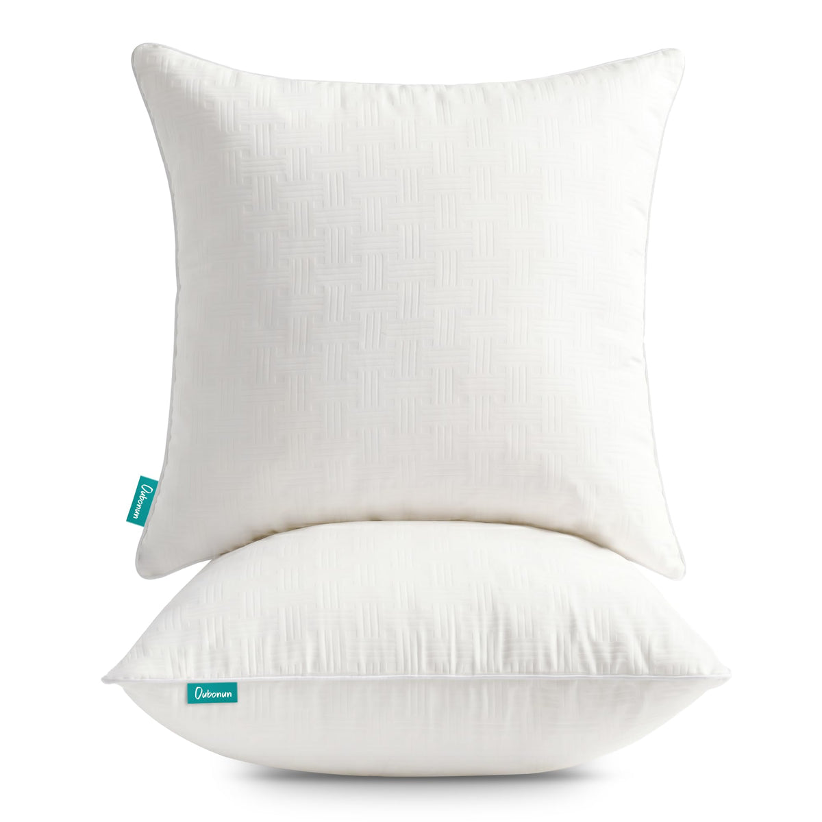 Oubonun 12x20 Inch Lumbar Pillow Inserts Set of 2, Decorative Pillows