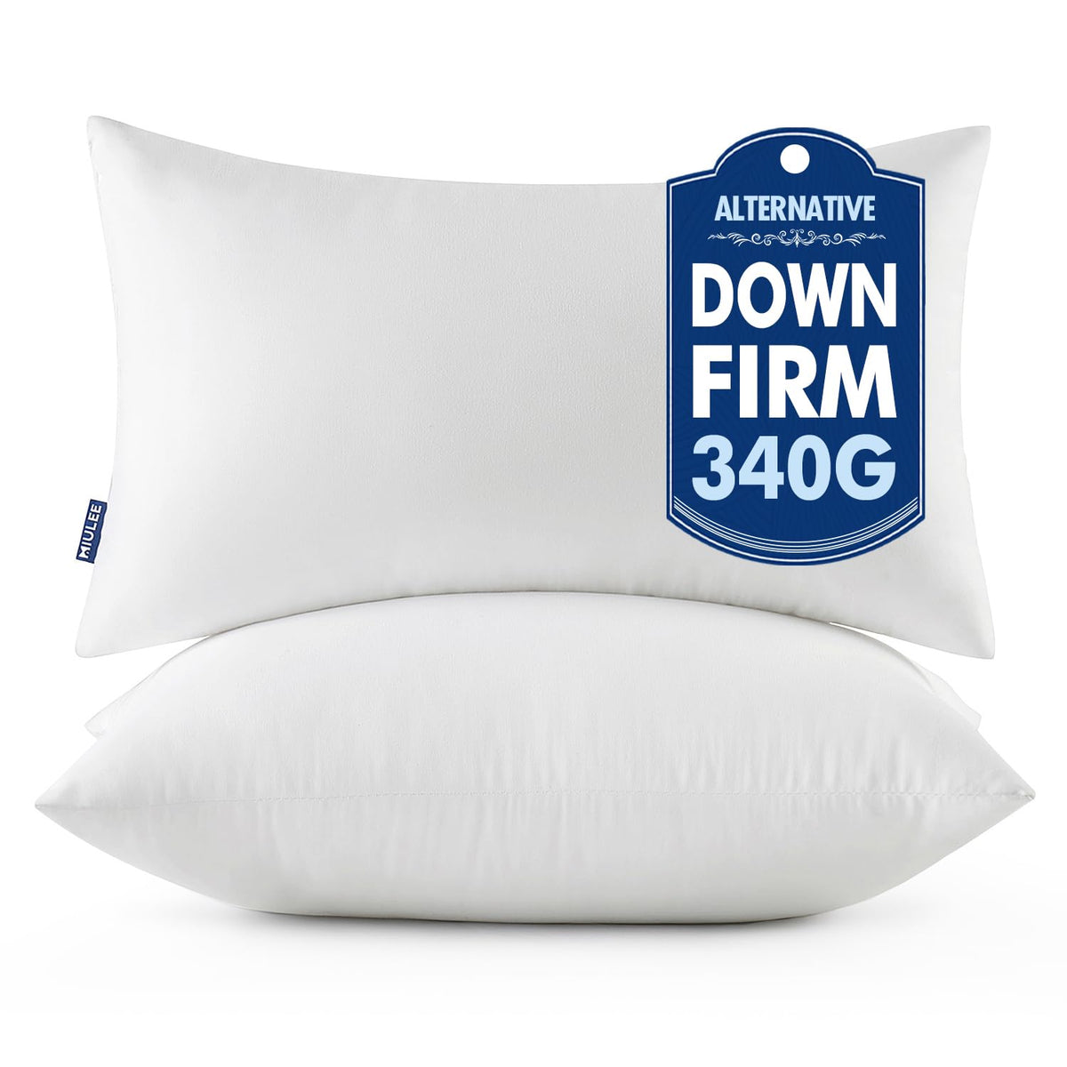 MIULEE 20x20 Throw Pillows Inserts 2 Pack, Decorative Pillows for Couch Bed