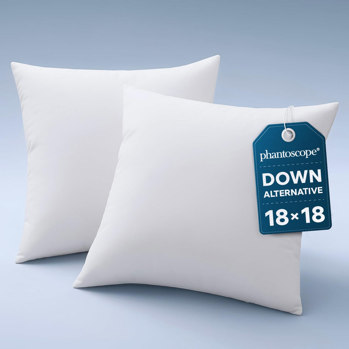 Phantoscope 18x18 Pillow Inserts, Decorative Throw Pillow Bed Couch 1 Pack