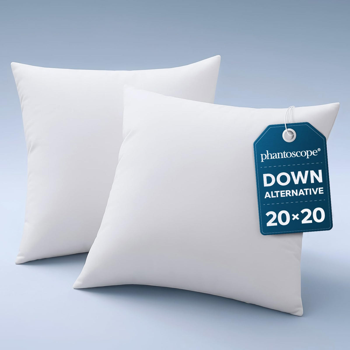 Phantoscope 18x18 Pillow Inserts, Decorative Throw Pillow Bed Couch 1 Pack