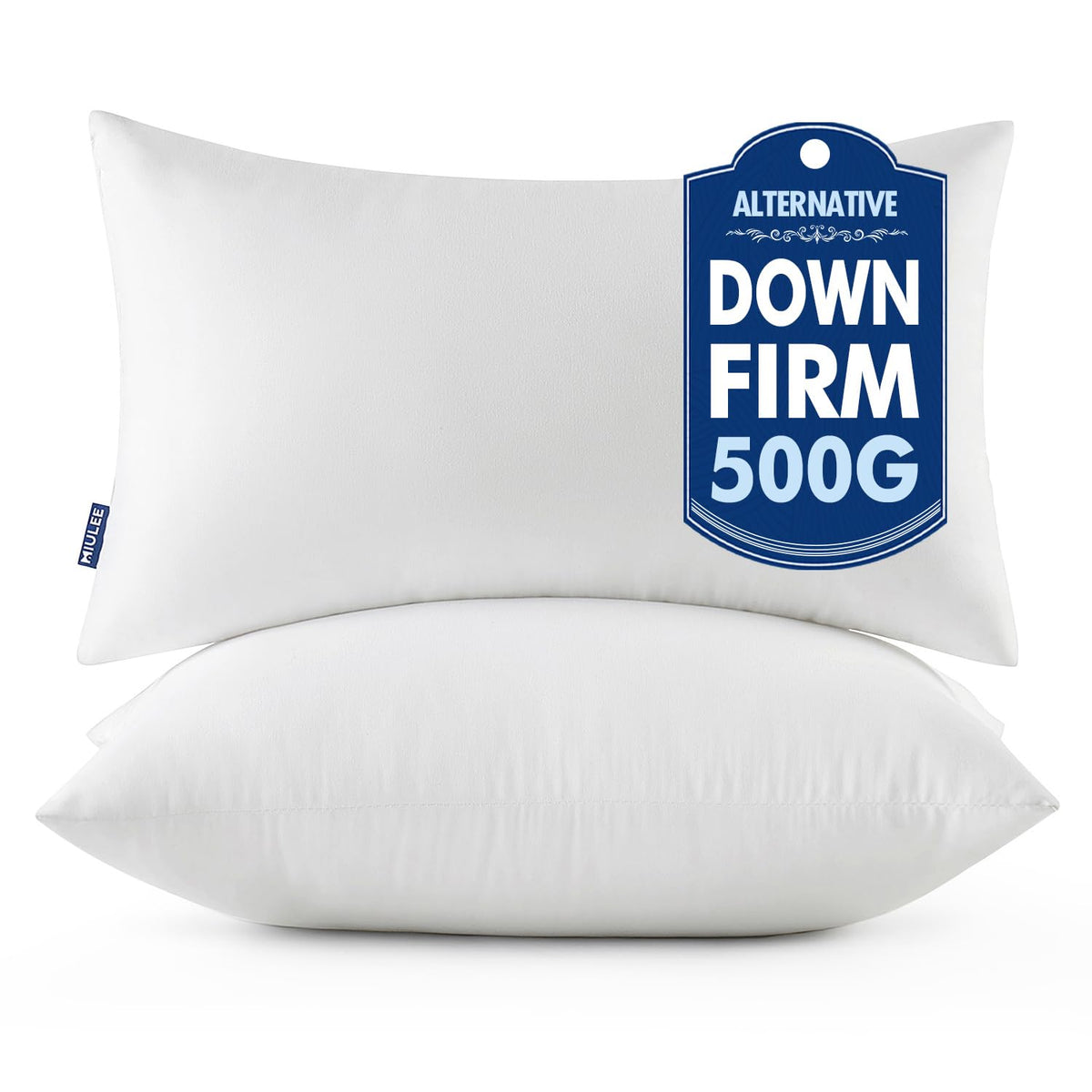 MIULEE 20x20 Throw Pillows Inserts 2 Pack, Decorative Pillows for Couch Bed