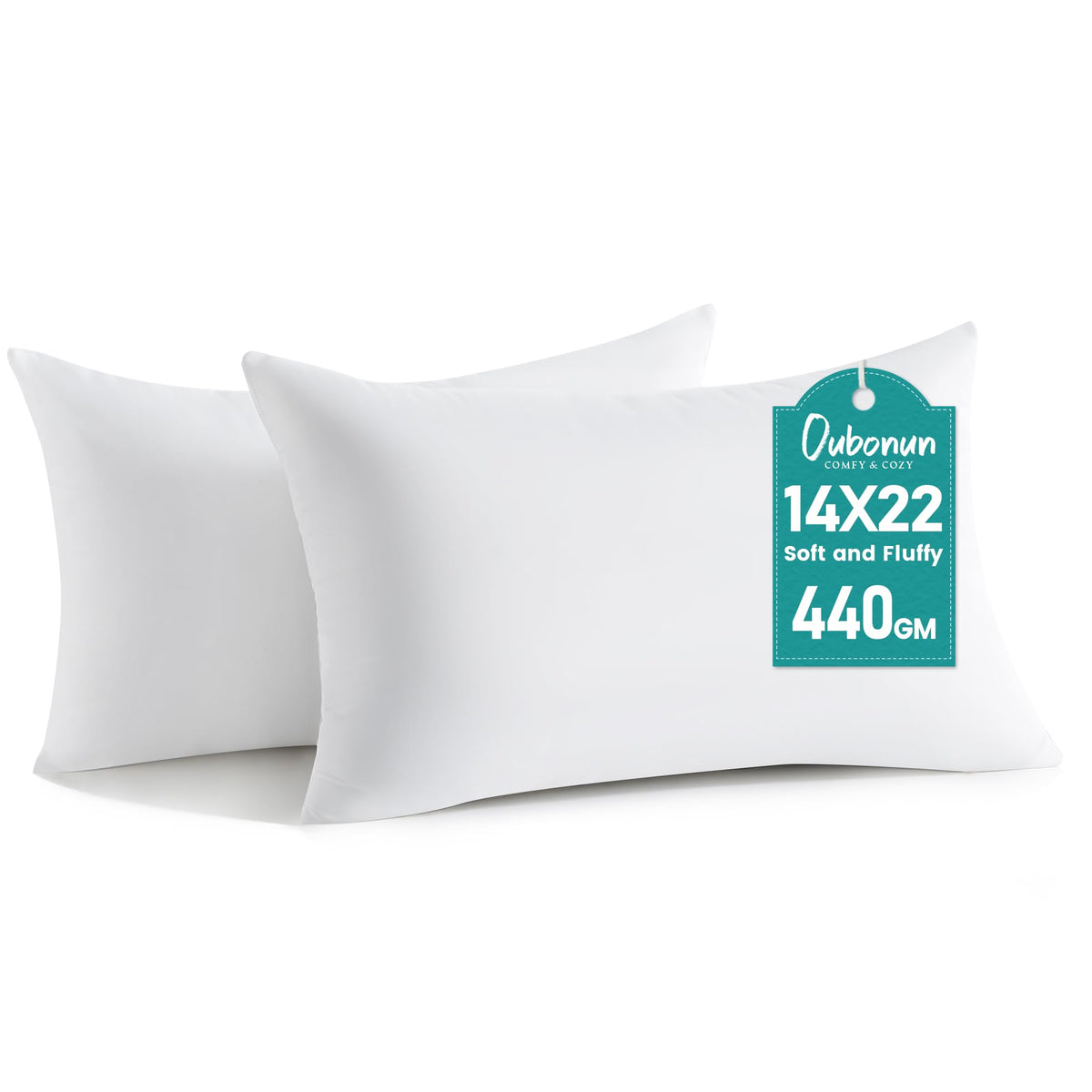 Oubonun 18 x 18 Throw Pillow Inserts