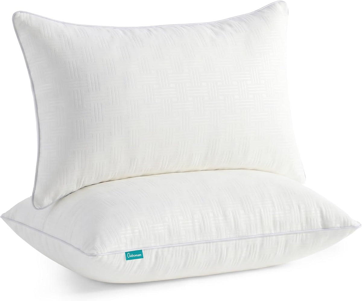Oubonun 12x20 Inch Lumbar Pillow Inserts Set of 2, Decorative Pillows