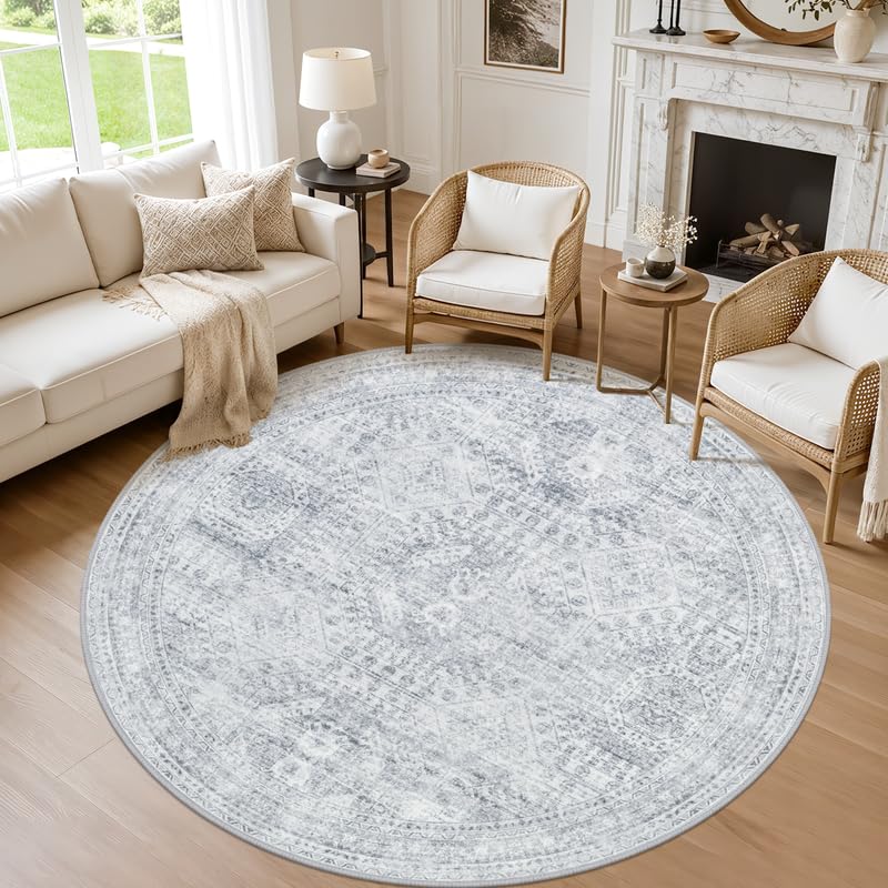 8x10 Area Rugs Living Room: Bedroom Neutral Washable Carpet Beige