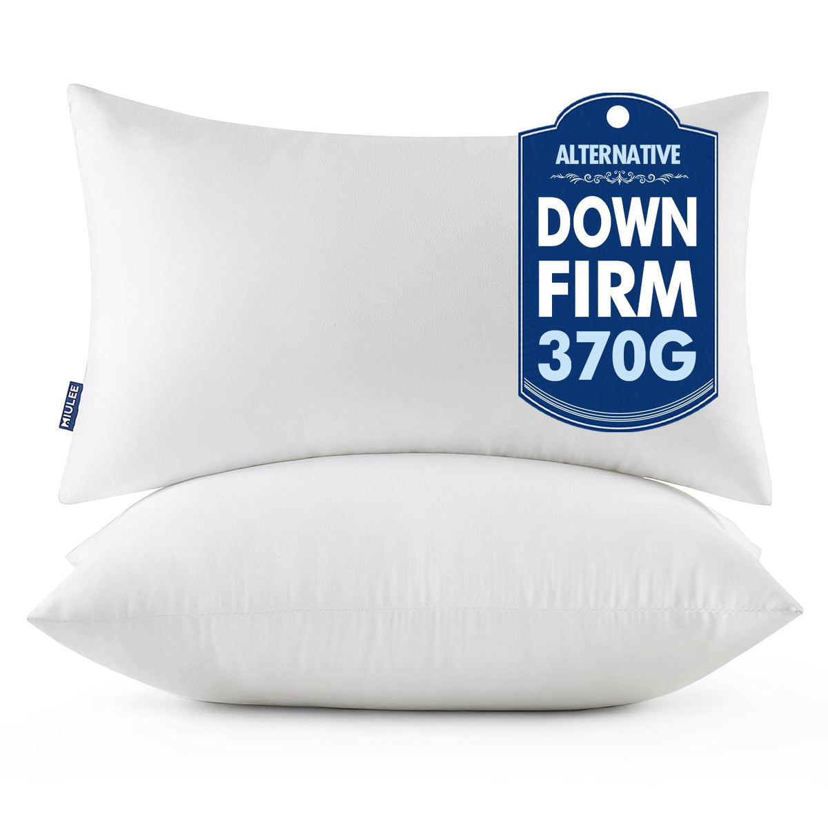 MIULEE 20x20 Throw Pillows Inserts 2 Pack, Decorative Pillows for Couch Bed