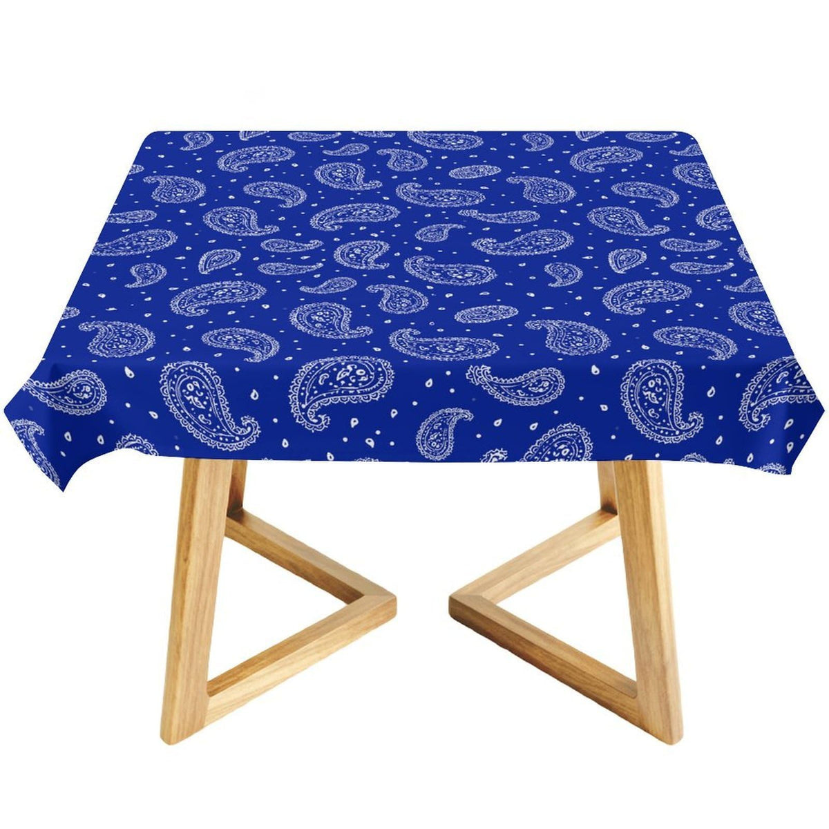 domirica Square & Rectangle Tablecloth, Trendy Floral Art Pattern, Waterproof Oil-Proof Wipeable Polyester Cover, Decorative Table Cloth for Kitchen, Picnic, Camping, Wedding Indoor Outdoor Party