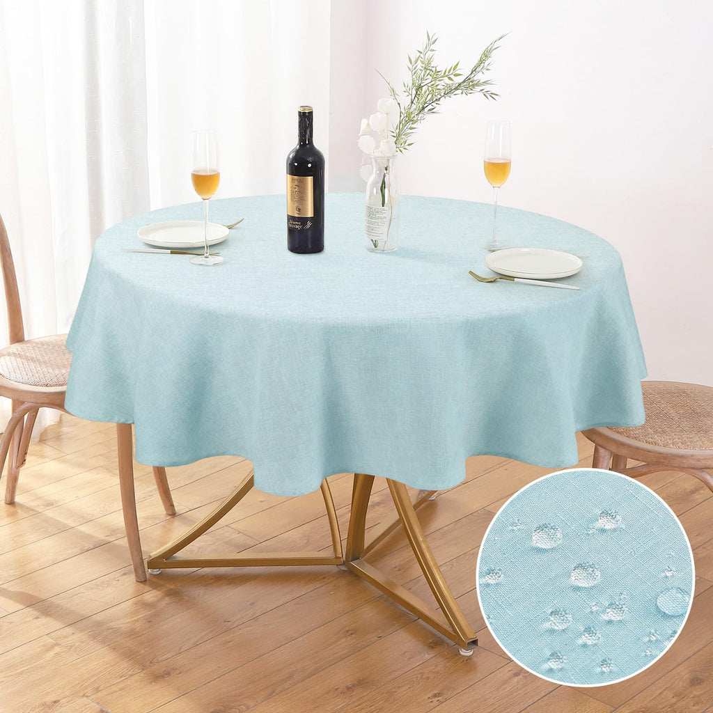 AUSSPVOCT Textured Table Cloth Rectangle 52 x 70 Inch Fall Tablecloth
