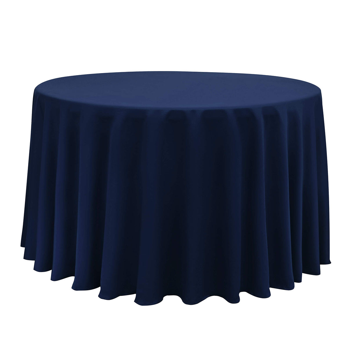 Obstal Rectangle Table Cloth, Navy Blue, 60 x 84 Inch