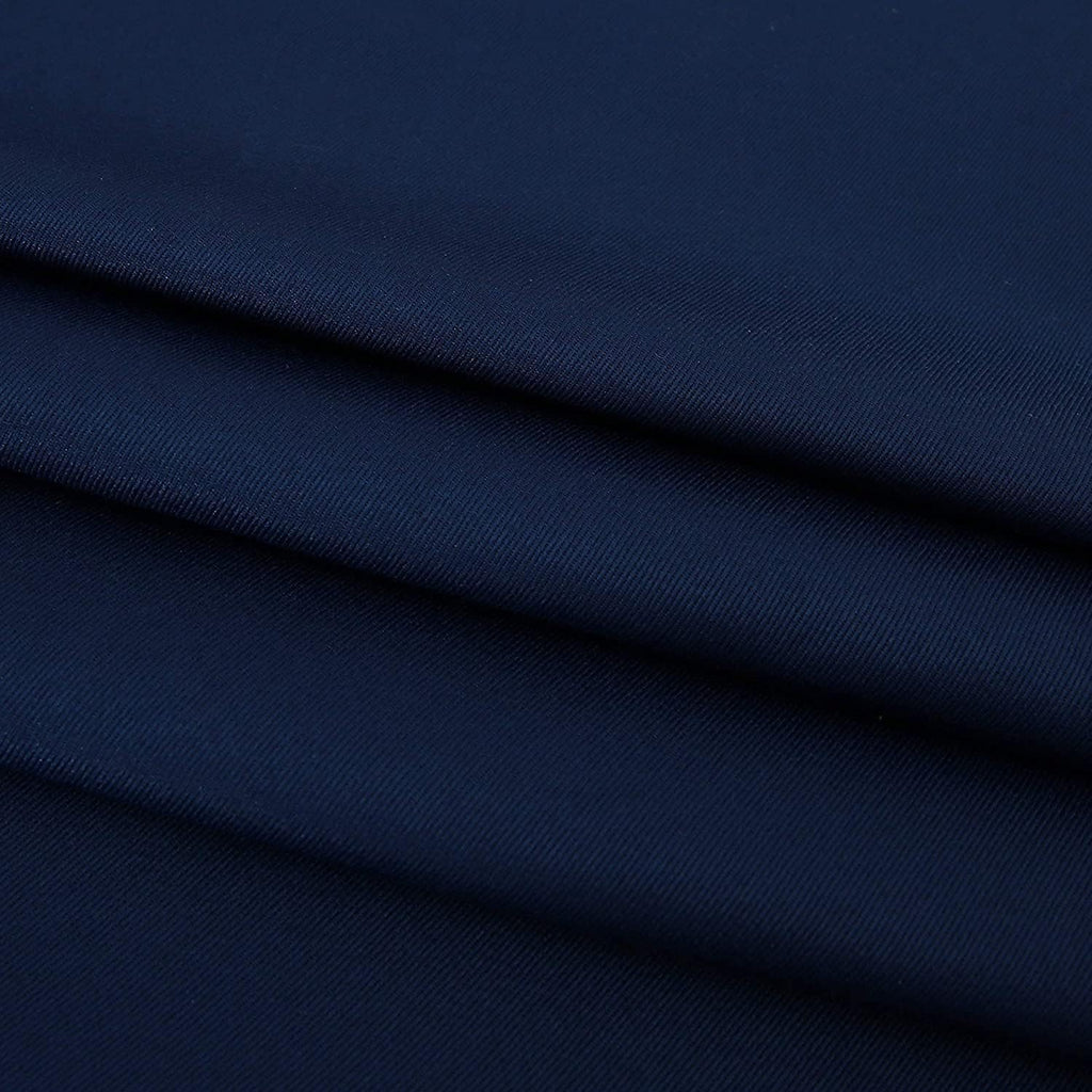 Obstal Rectangle Table Cloth, Navy Blue, 60 x 84 Inch