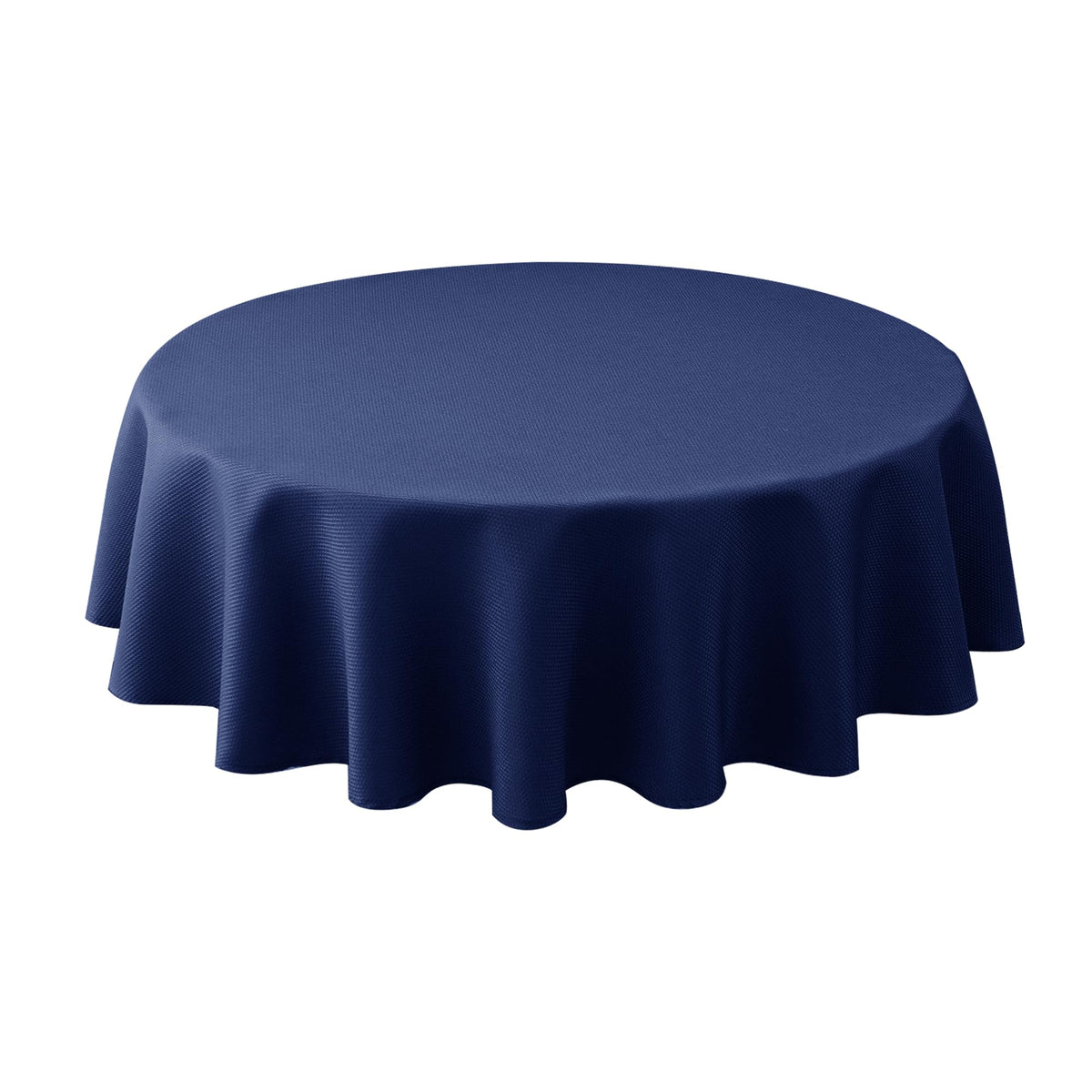 Textured Square Tablecloth-Fabric Spillproof Table Cloths-Natural 54x54"
