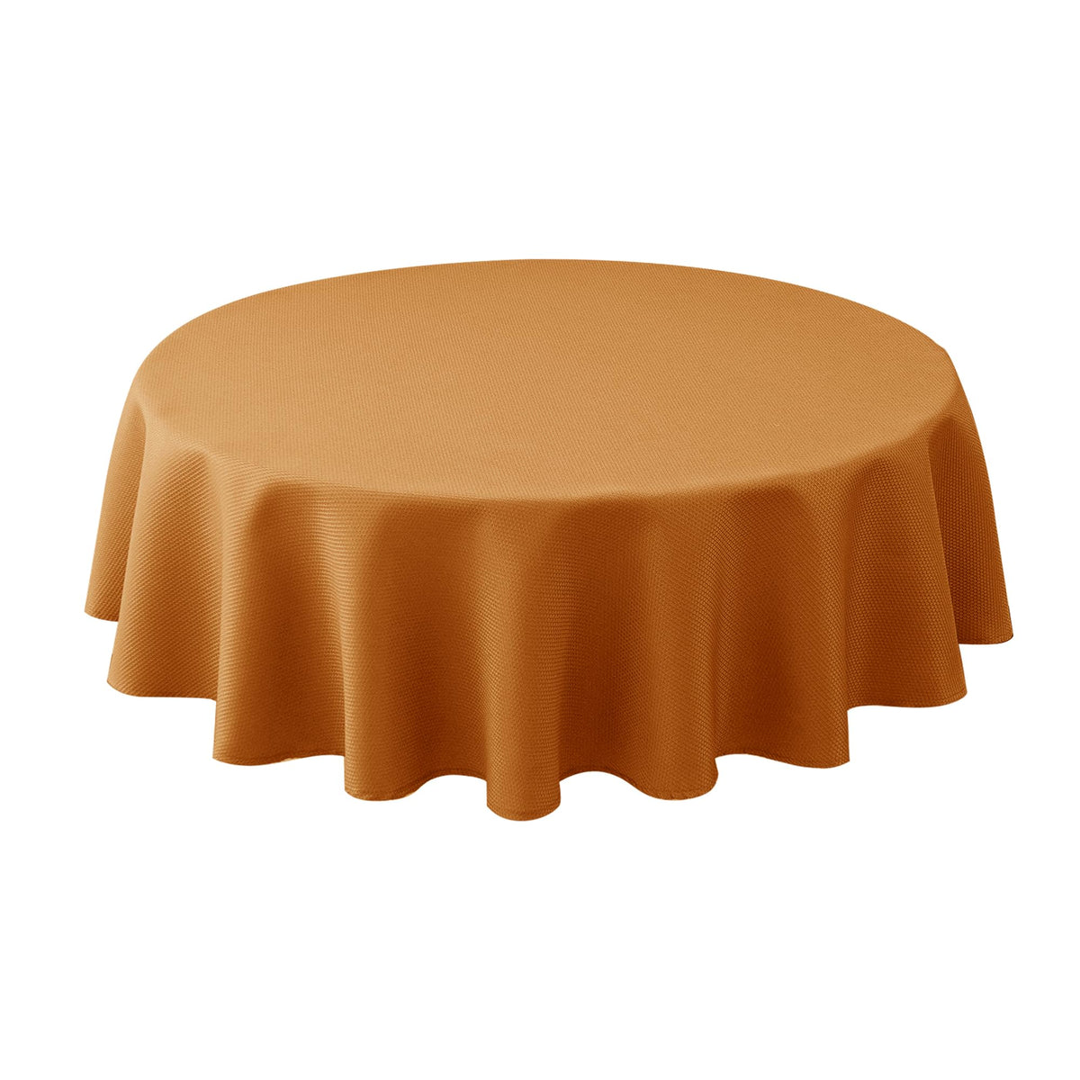 Textured Square Tablecloth-Fabric Spillproof Table Cloths-Natural 54x54"