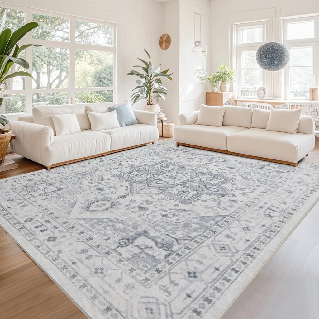 Washable Rugs 5x7 Area Rugs for Living Room,Bedroom,Dining Room Carpet