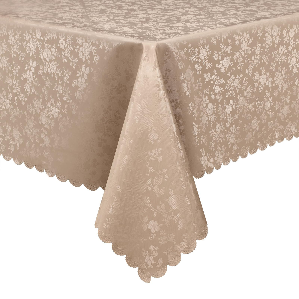 Smiry Rectangle Waterproof Heavy Duty Vinyl Tablecloths, 60 x 84 Inch