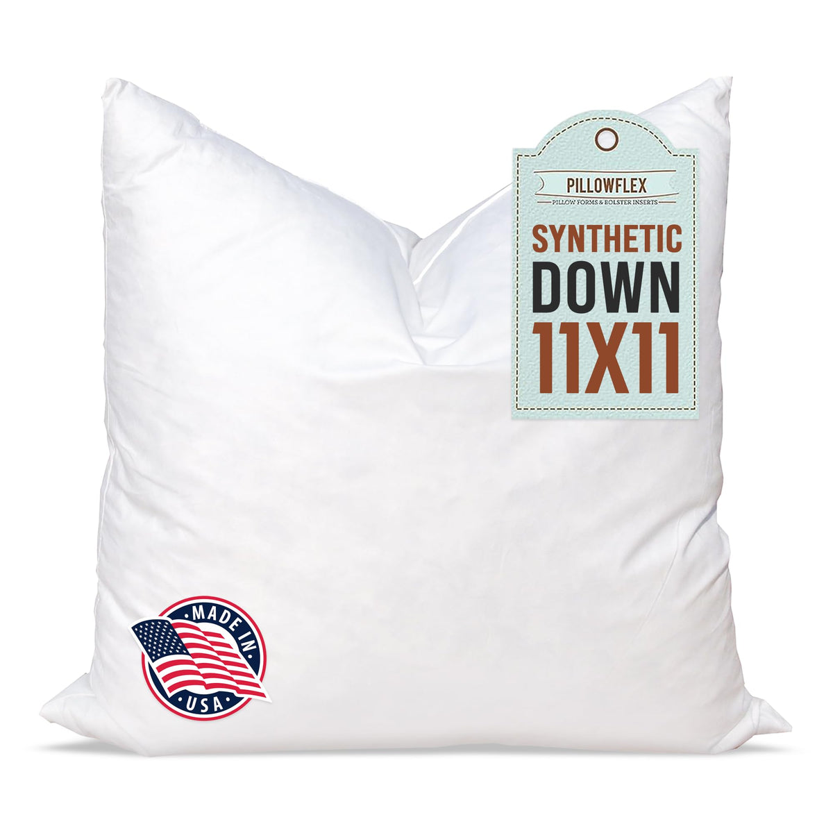 Pillowflex Synthetic Down Pillow Insert 24x24 in - Karate Chop Pillow