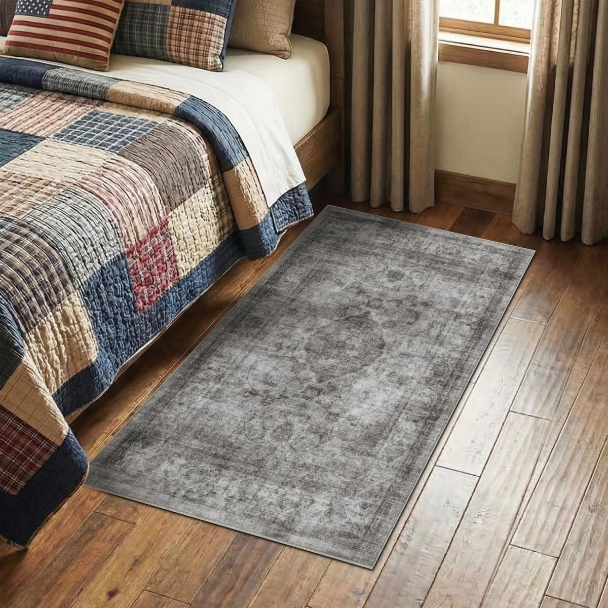 Homemate Washable Rug 8x10 Area Rugs - Vintage Rugs for Living Room