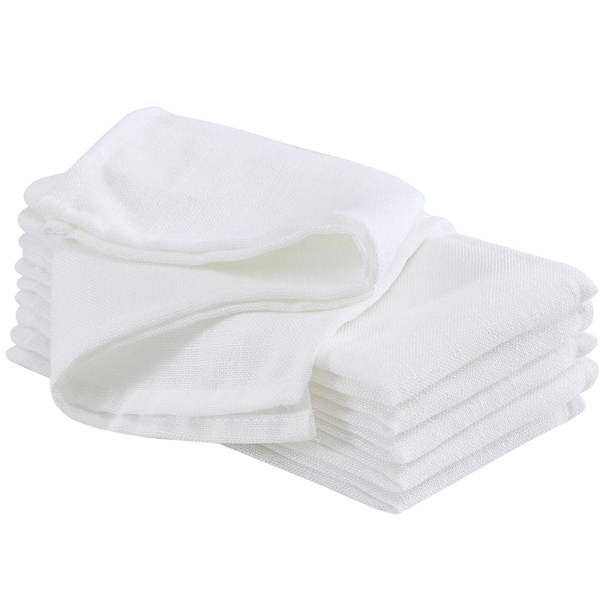 Laura Ashley Harper Tablecloth, 60" x 144", White