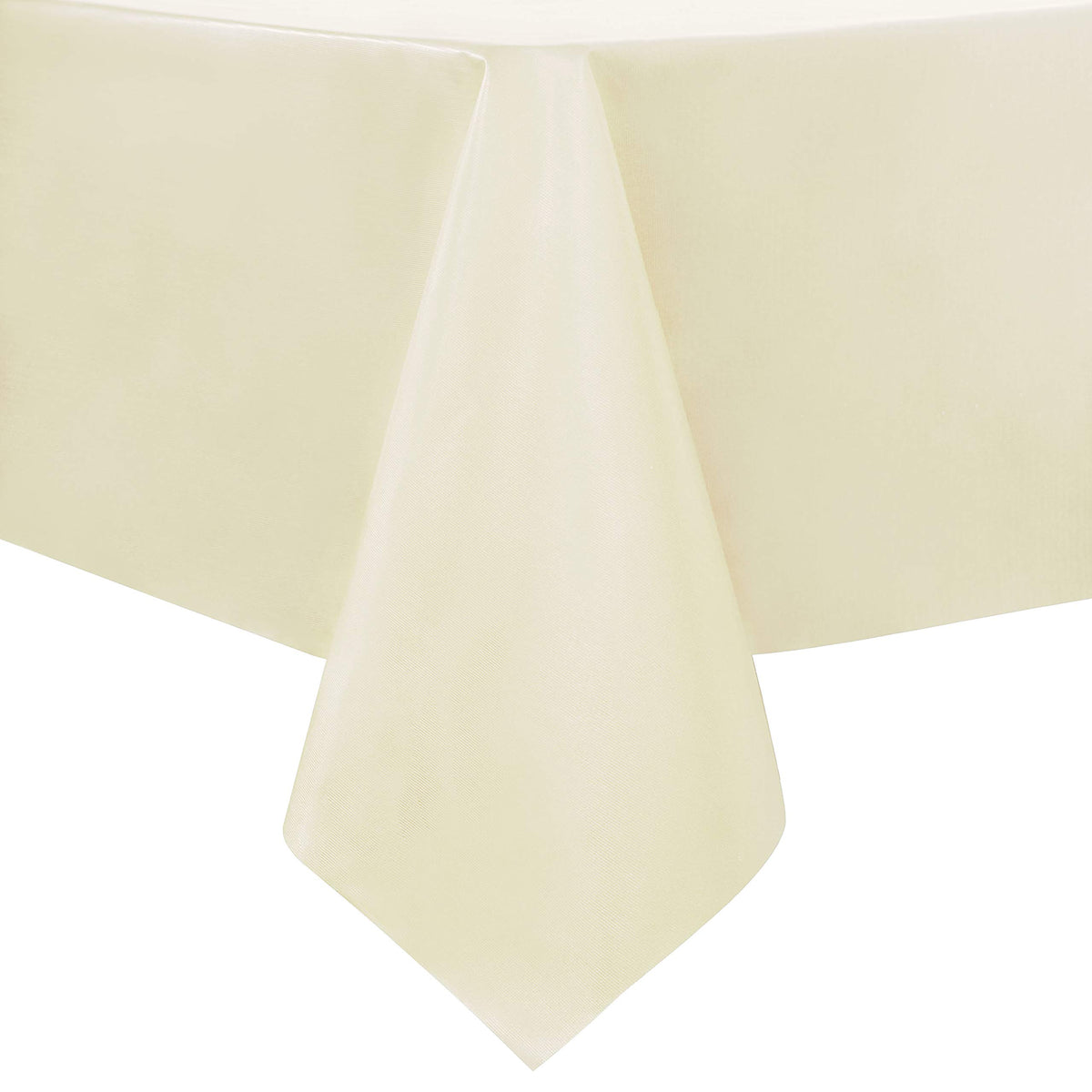 sancua Clear Plastic Table Cover Protector Waterproof Tablecloth 54x78 Inch