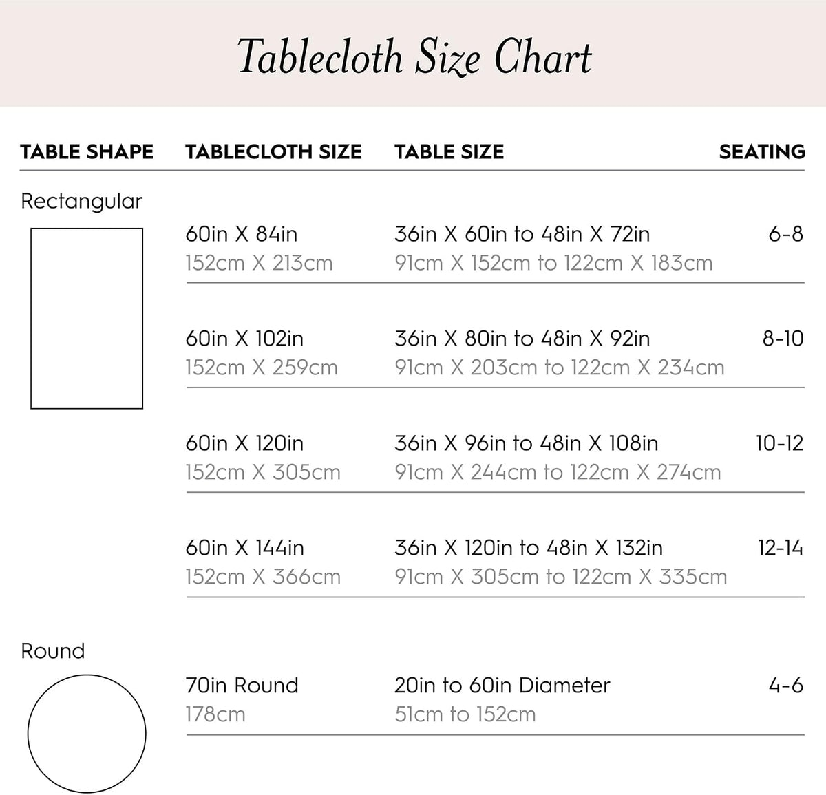 Laura Ashley Harper Tablecloth, 60" x 144", White