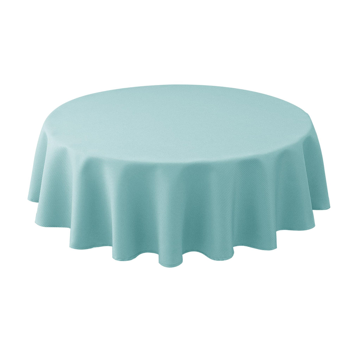 Textured Square Tablecloth-Fabric Spillproof Table Cloths-Natural 54x54"
