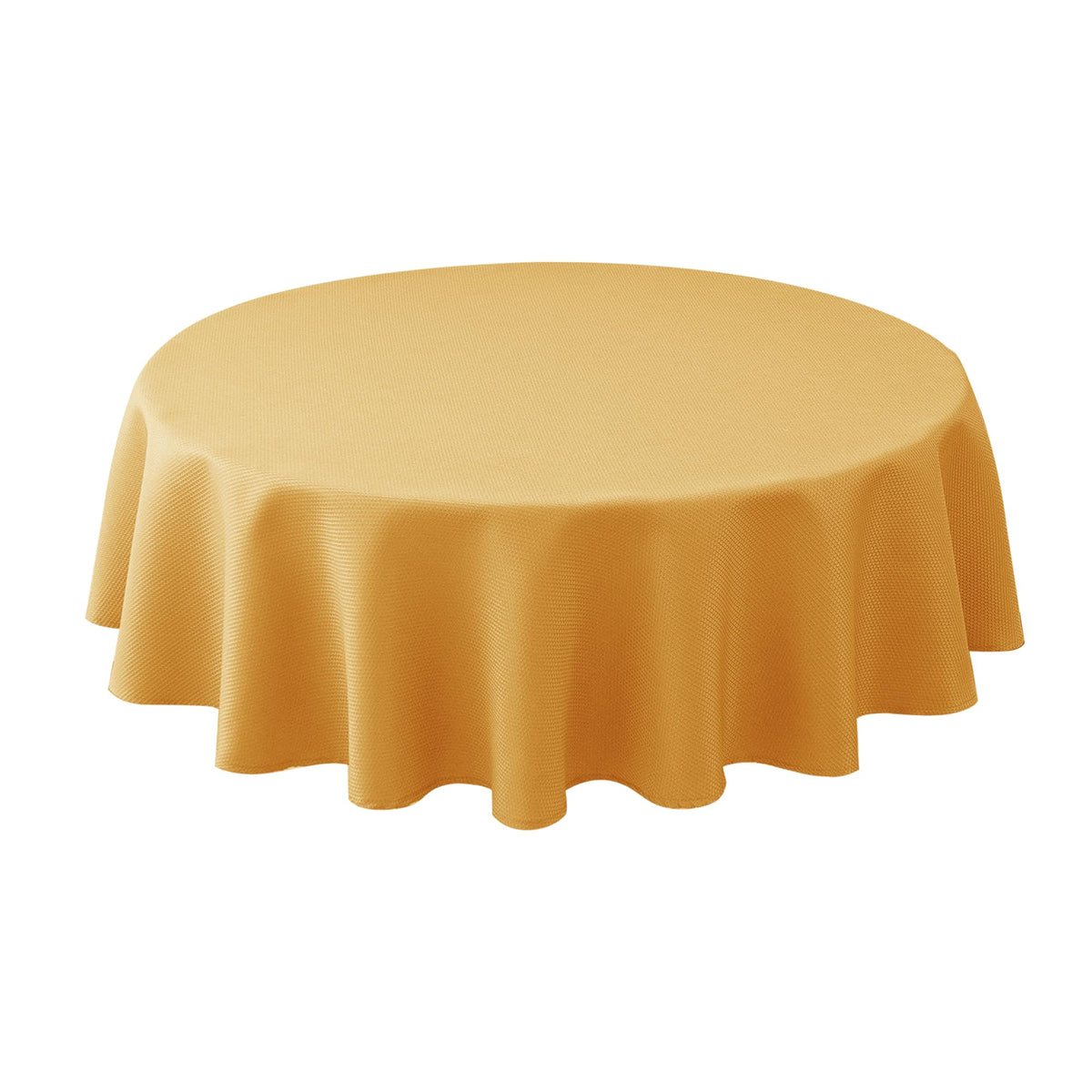 Textured Square Tablecloth-Fabric Spillproof Table Cloths-Natural 54x54"