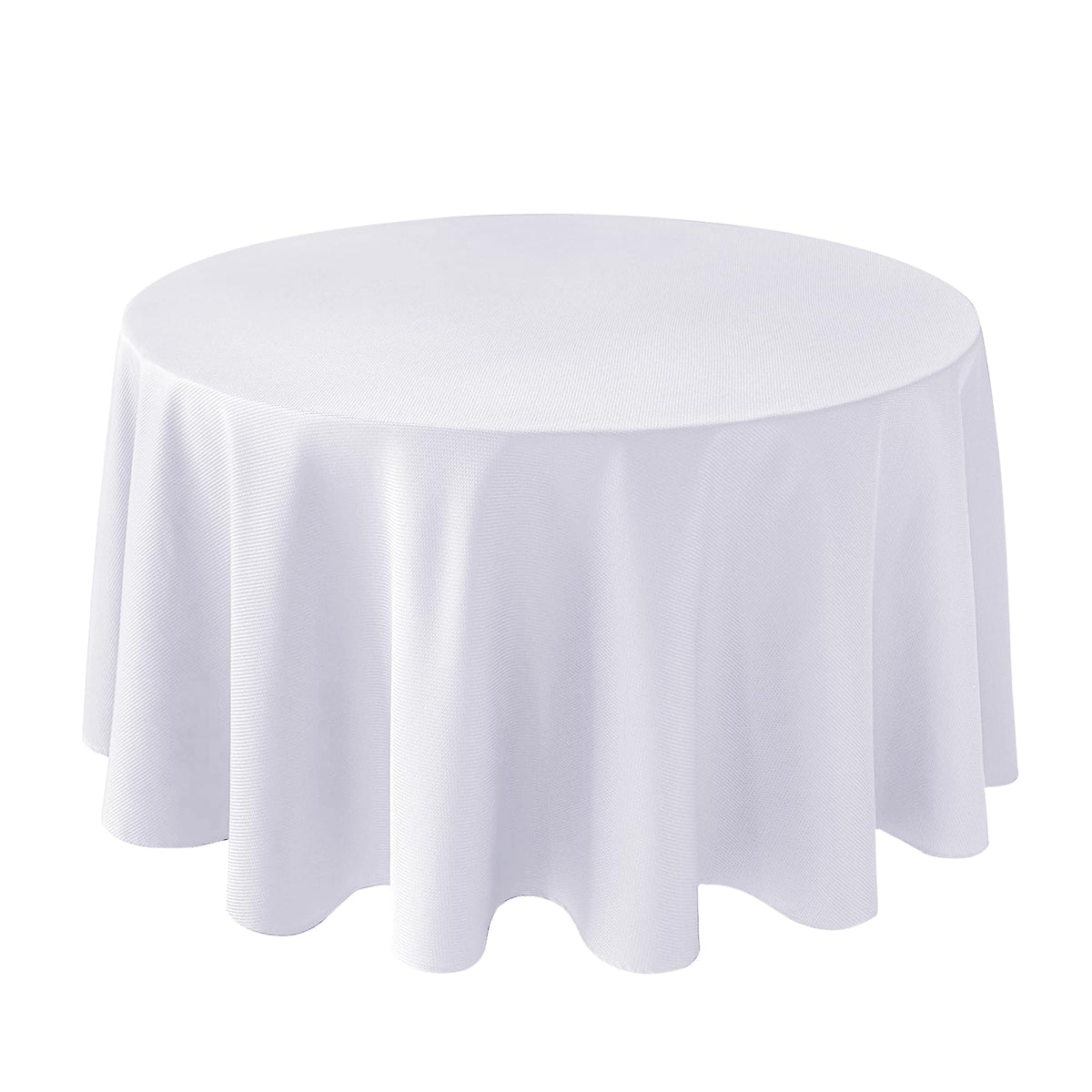 Textured Square Tablecloth-Fabric Spillproof Table Cloths-Natural 54x54"