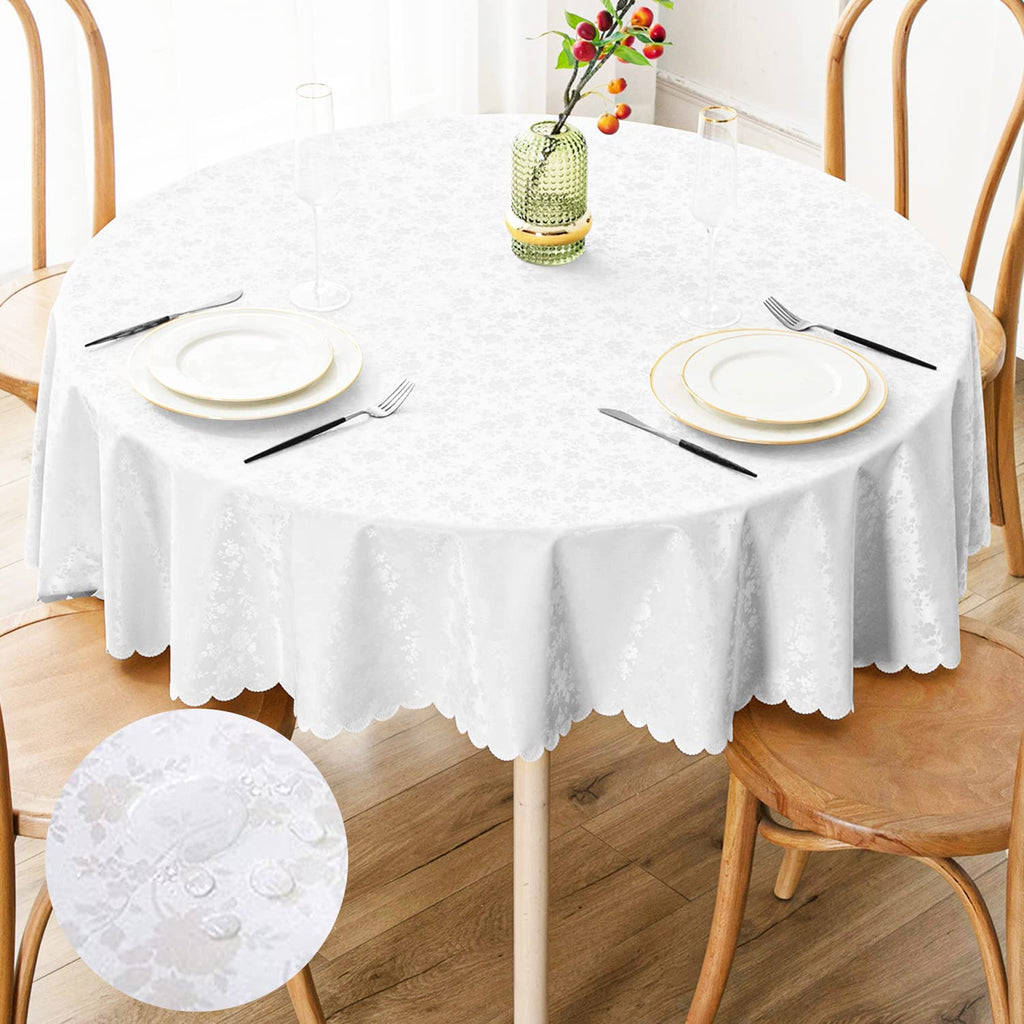 Smiry Rectangle Waterproof Heavy Duty Vinyl Tablecloths, 60 x 84 Inch