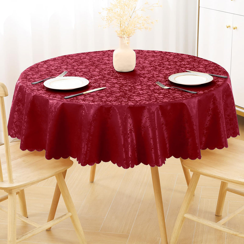 Smiry Rectangle Waterproof Heavy Duty Vinyl Tablecloths, 60 x 84 Inch