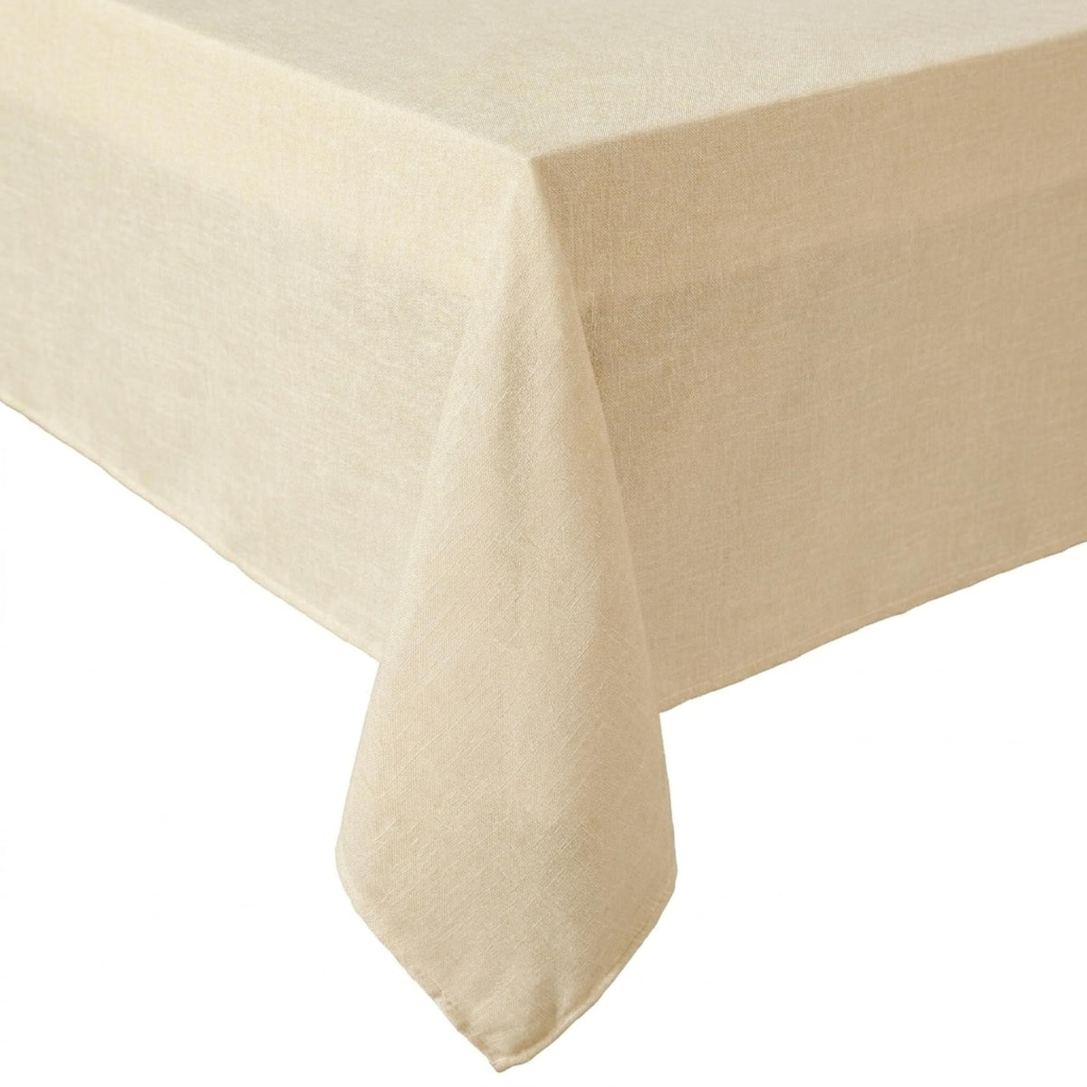 Laura Ashley Harper Tablecloth, 60" x 144", White