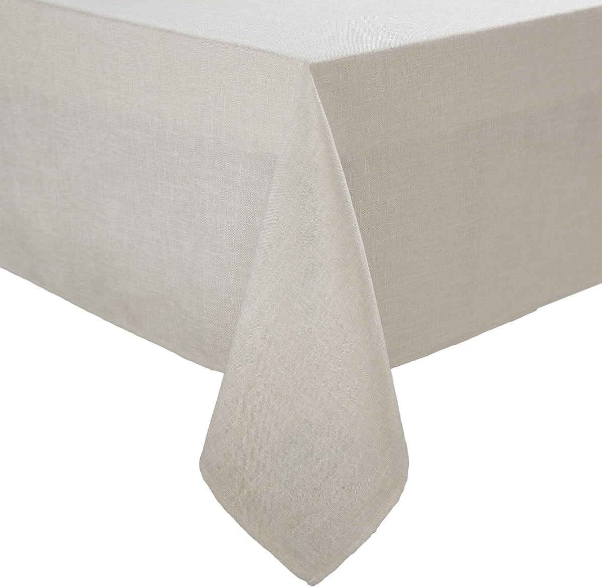 Laura Ashley Harper Tablecloth, 60" x 144", White