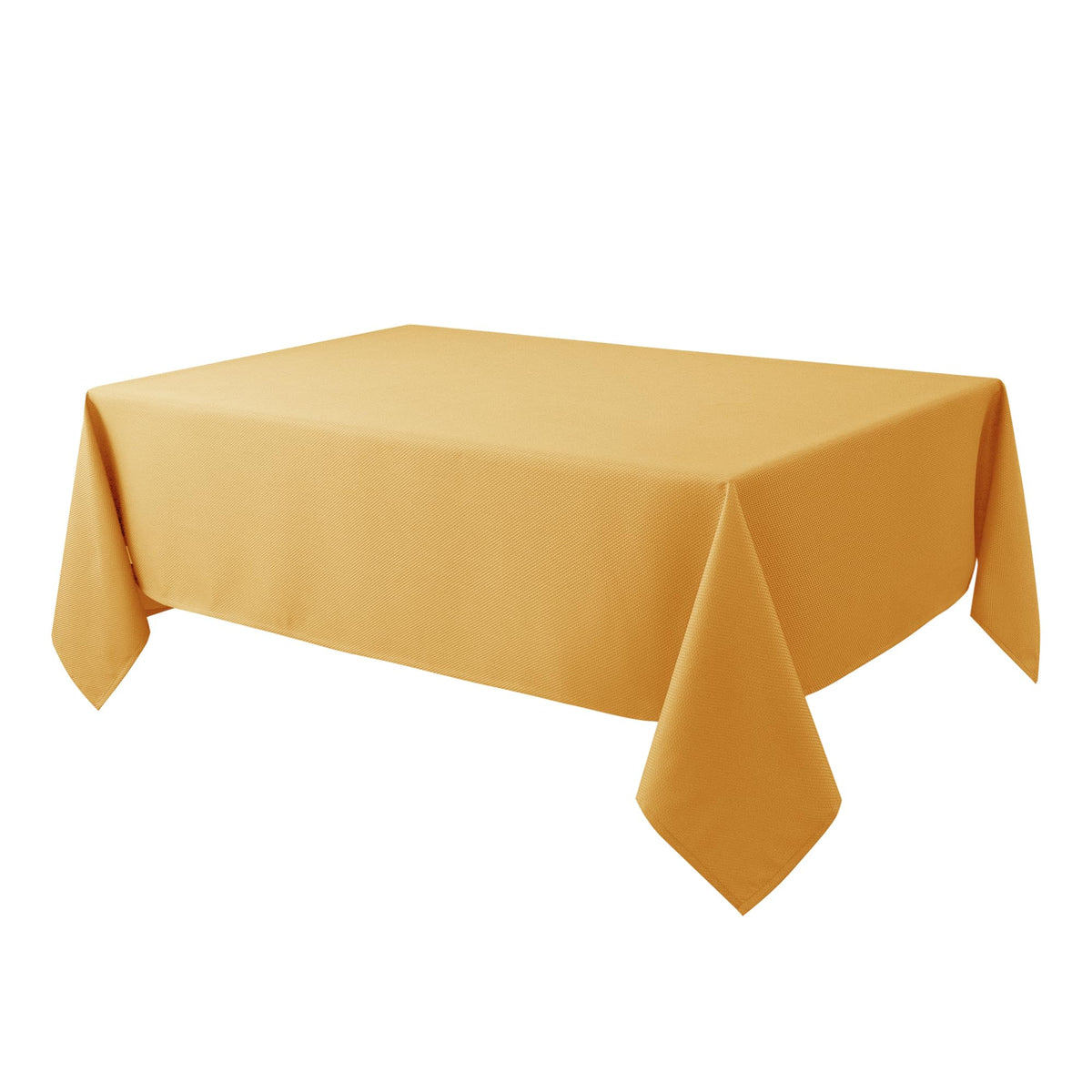 Textured Square Tablecloth-Fabric Spillproof Table Cloths-Natural 54x54"
