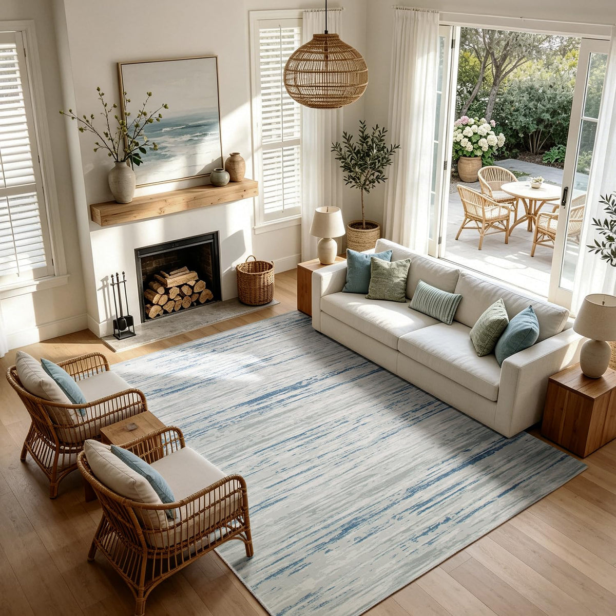 Washable Rugs 8x10 Area Rugs for Living Room,Bedroom,Dining Room,Nursery