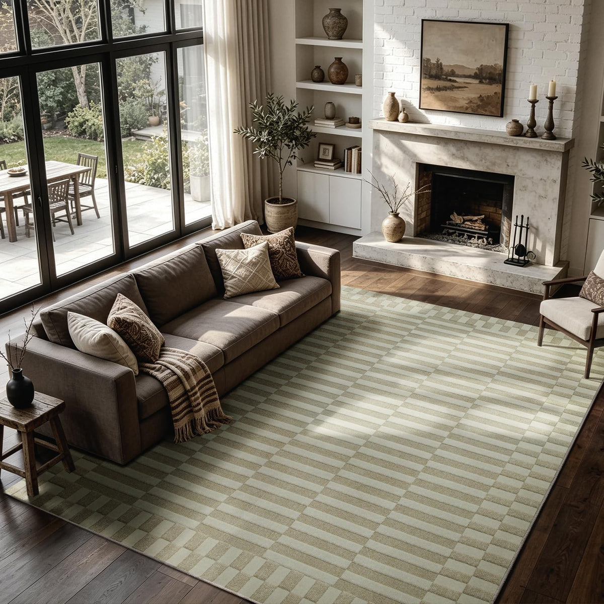 Washable Rugs 8x10 Area Rugs for Living Room,Bedroom,Dining Room,Nursery