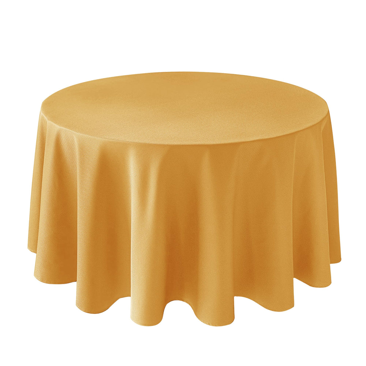 Textured Square Tablecloth-Fabric Spillproof Table Cloths-Natural 54x54"