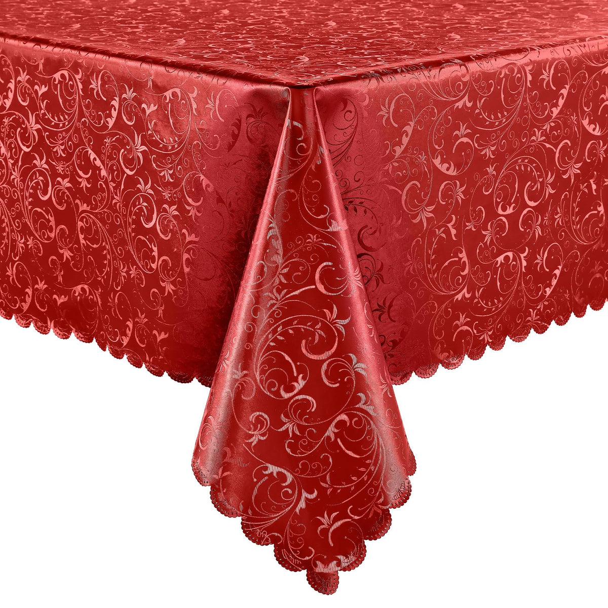 Smiry Rectangle Waterproof Heavy Duty Vinyl Tablecloths, 60 x 84 Inch