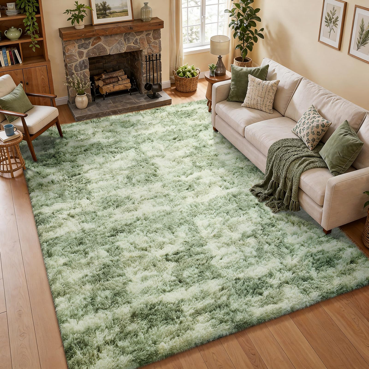 Ophanie Small Rug Upgrade Non Slip Throw Bedside Area Rugs, Fluffy Soft Grey Mini Bedroom Carpet, Affordable Door Entryway Indoor Inside Front Entrance Dog 2x3 Mat, Home Decor Aesthetic, Nursery