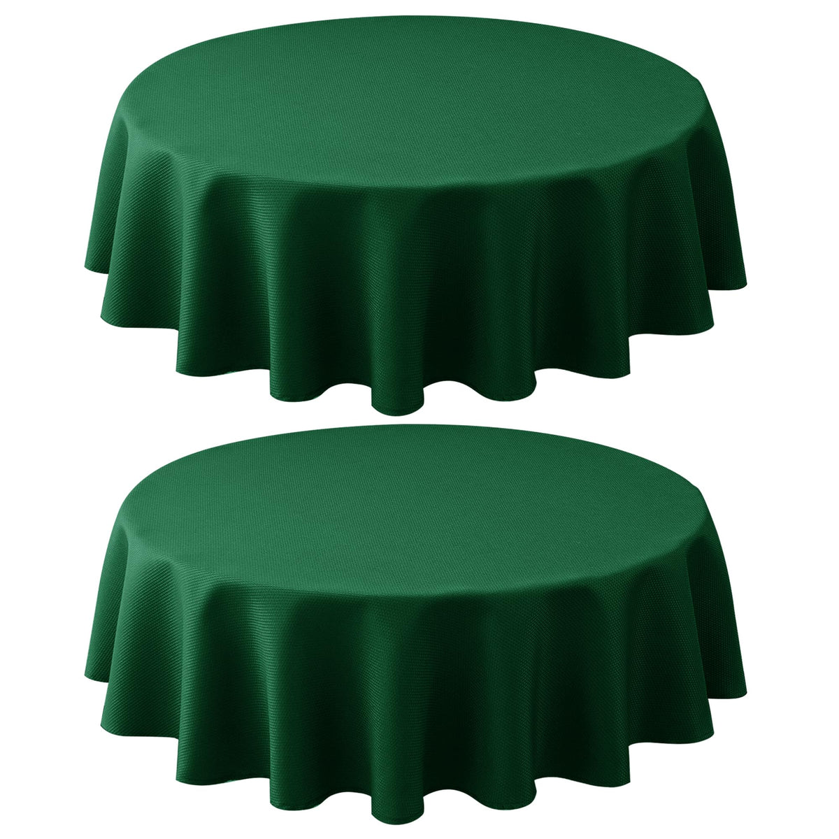 Textured Square Tablecloth-Fabric Spillproof Table Cloths-Natural 54x54"