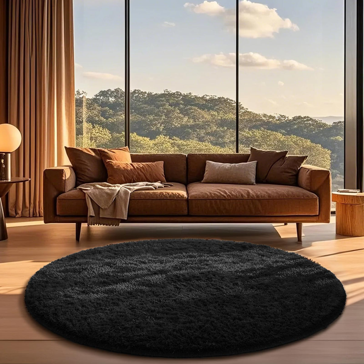 Ophanie Small Rug Upgrade Non Slip Throw Bedside Area Rugs, Fluffy Soft Grey Mini Bedroom Carpet, Affordable Door Entryway Indoor Inside Front Entrance Dog 2x3 Mat, Home Decor Aesthetic, Nursery