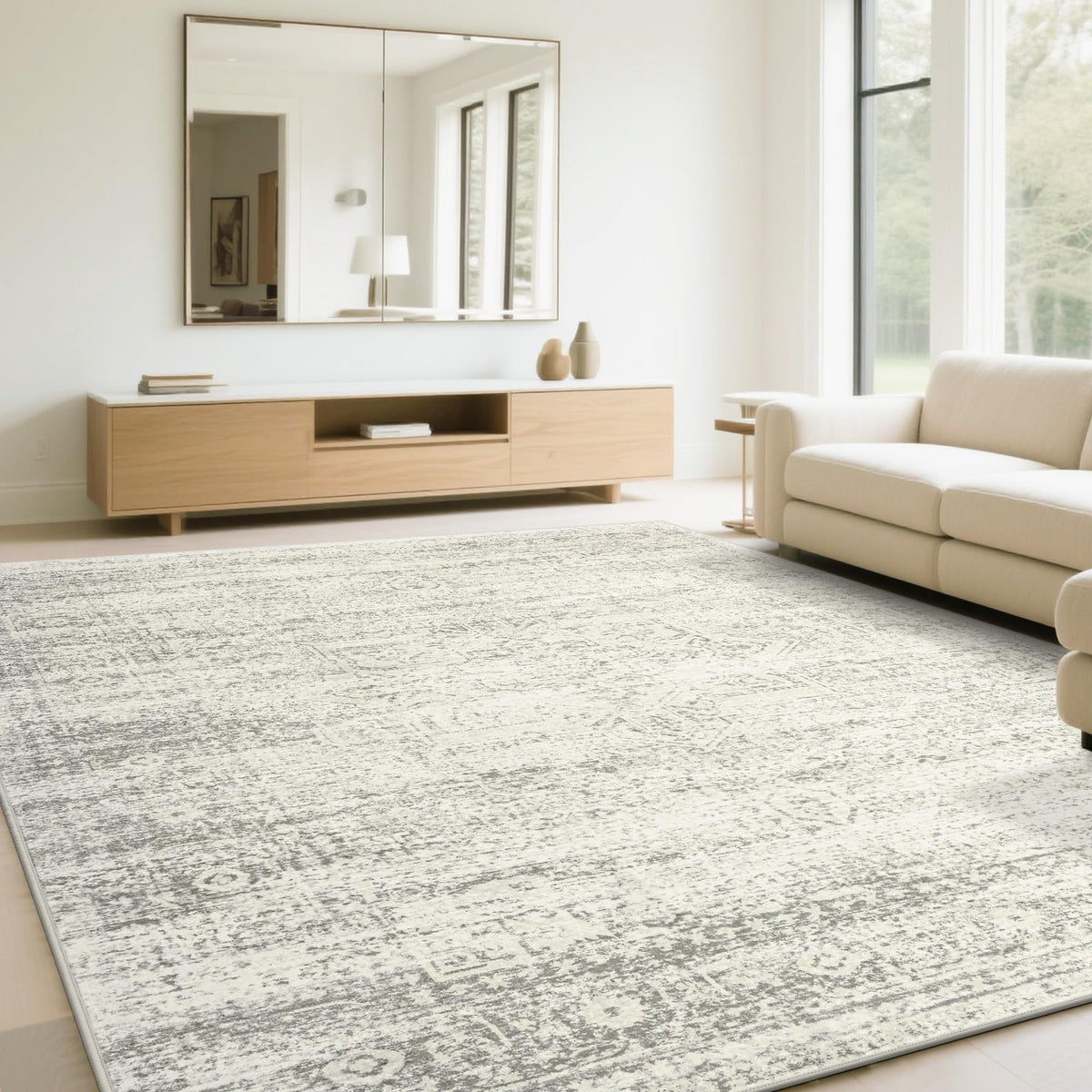 Washable Rugs 5x7 Area Rugs for Living Room,Bedroom,Dining Room Carpet